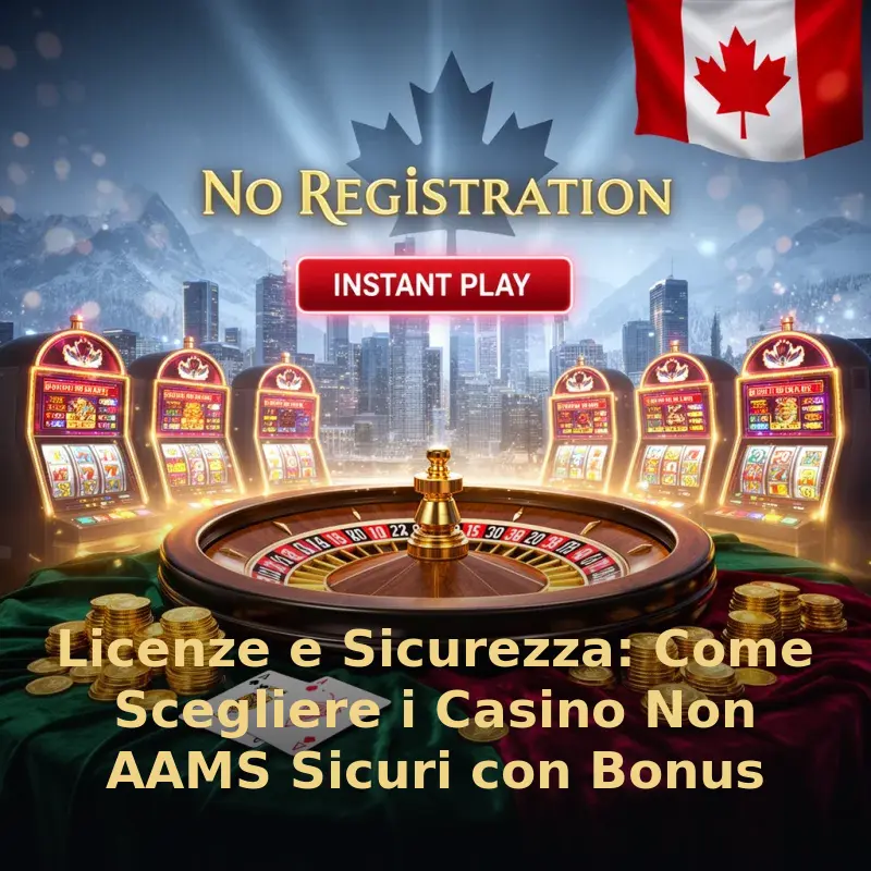 Licenze e Sicurezza: Come Scegliere i Casino Non AAMS Sicuri con Bonus